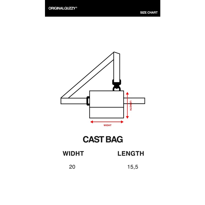 CAST BAG BLACK