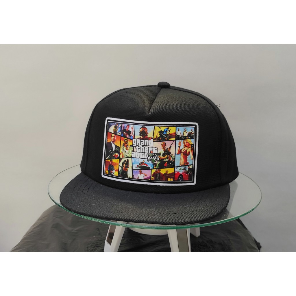 Topi Gamers Snapback GTA 5 Among us Free Fire