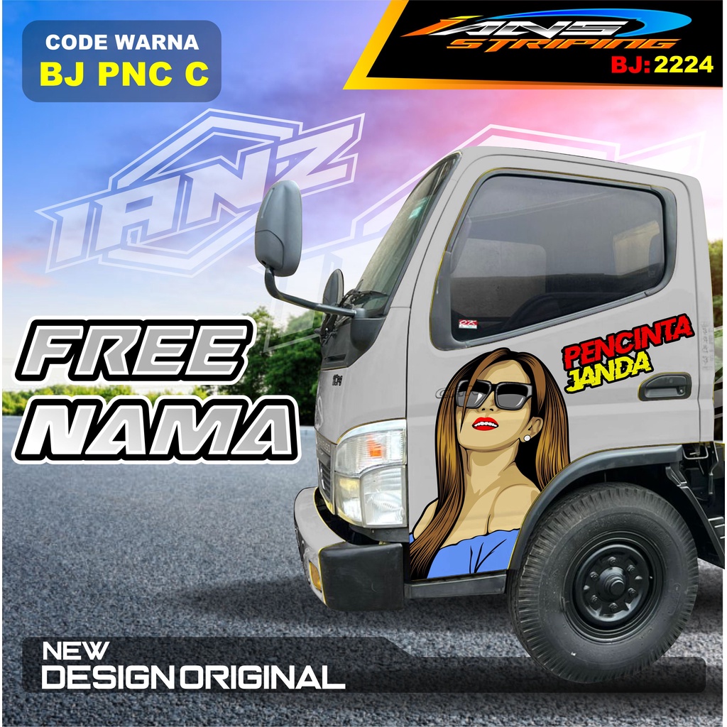 DECAL STICKER PINTU TRUK FUSO RAGASA / DECAL PINTU DUMTRUK  / STIKER MOBIL TRUK / STIKER PINTU TRUK KEREN