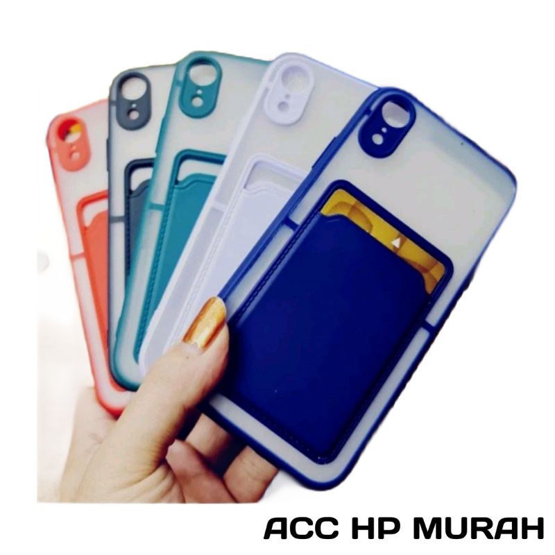 REALME 6 7 7i 8 8PRO C2 C11 C12 C15 C17 C20 C21 C21Y C25 C25S C25Y NARZO 20 PRO NARZO 30A AERO CASE + TEMPAT KARTU ATM