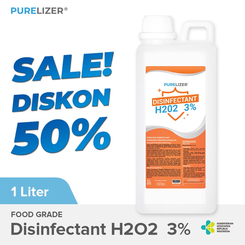 Disinfektan Food Grade 1 liter Desinfektan Purelizer