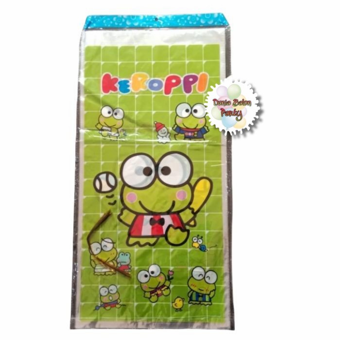 Plastik Snack Ulang Tahun / Plastik Kado / Plastik Souvenir Keroppi