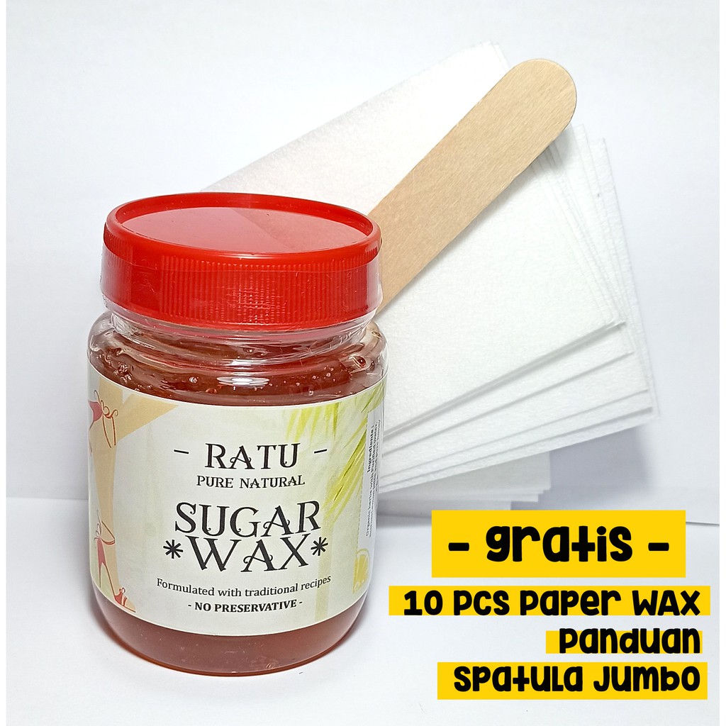 Jual Natural Sugar Wax / Waxing perontok Bulu RATU Indonesia|Shopee