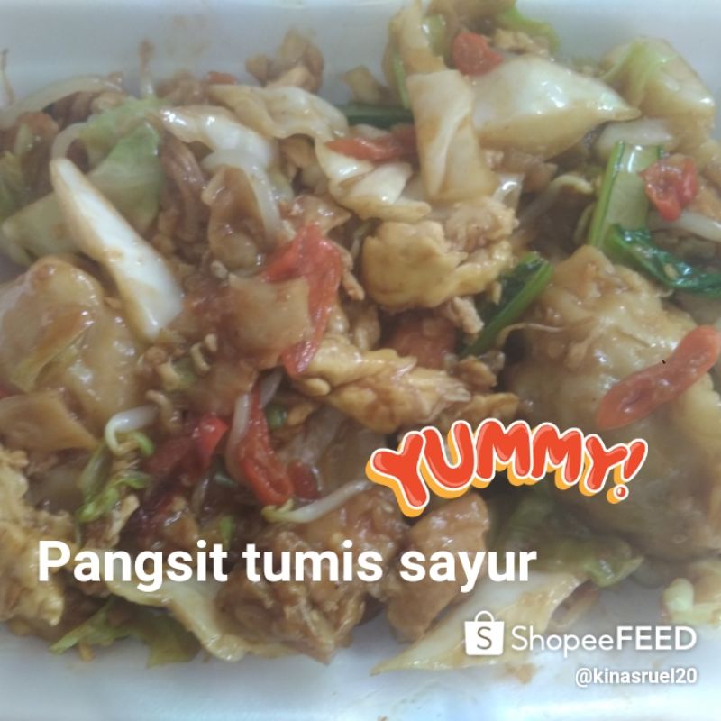 

pangsit tumis