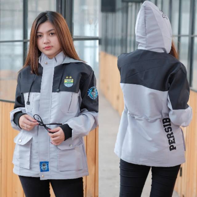 jaket parasut cougle Persib Bandung