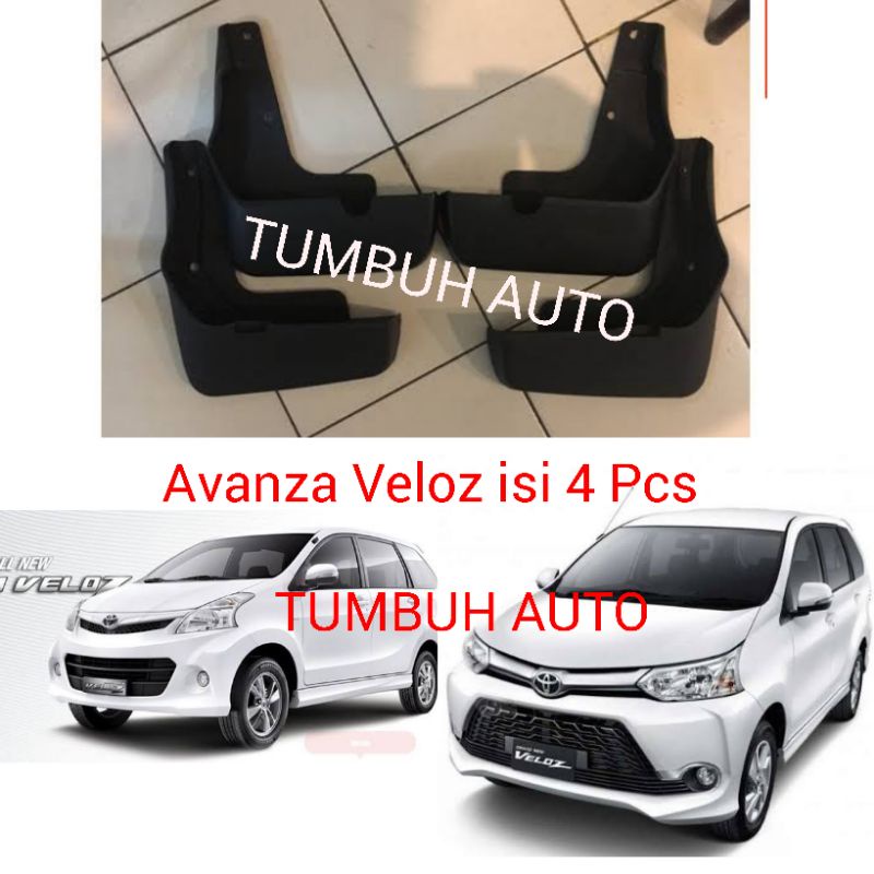 Mud Guard Kepet Roda Karpet Lumpur 4 Pcs Toyota Avanza Veloz Velos