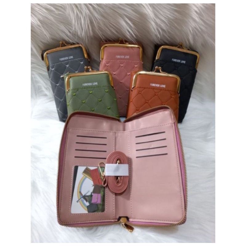 tas hp forever love/dompet selempang