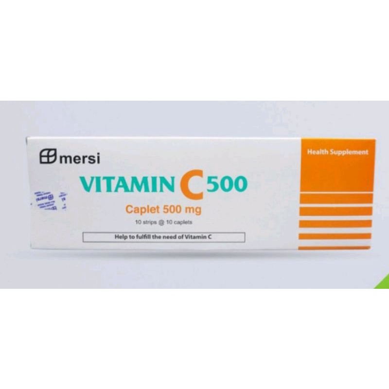 vitamin c 500 MG merek MERSI
