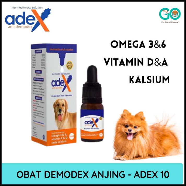 Obat Demodex Adex Untuk Anjing Ampuh Mengobati Gatal-Gatal Koreng Terbaru