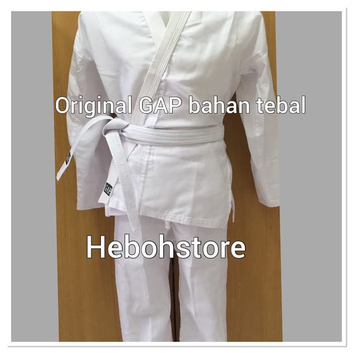 Murah BAJU KARATE SATU SET UNTUK ANAK JUNIOR SIZE 34567 GAP GROSIR Keren