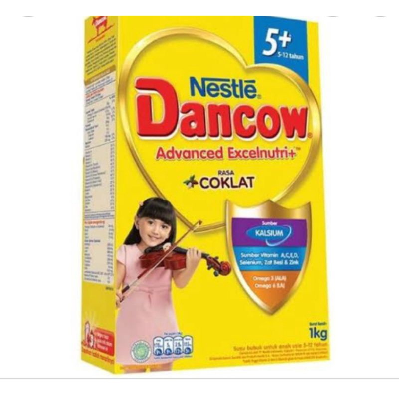 

DANCOW 5+ madu/coklat/vanila 1kg/1000gr