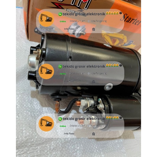 DINAMO STATER Bomag BW211d40 BW 211d40 DINAMO STARTER GIGI 9