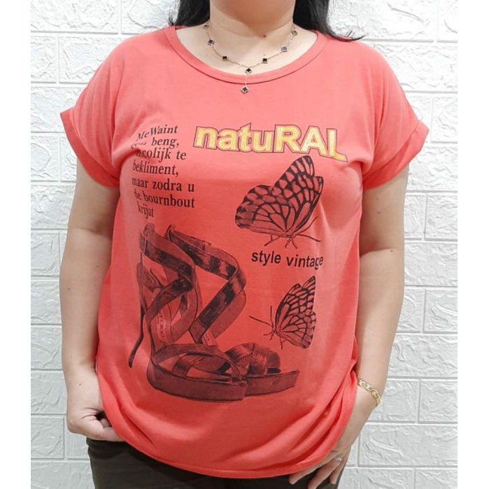 KAOS WANITA UKURAN BESAR