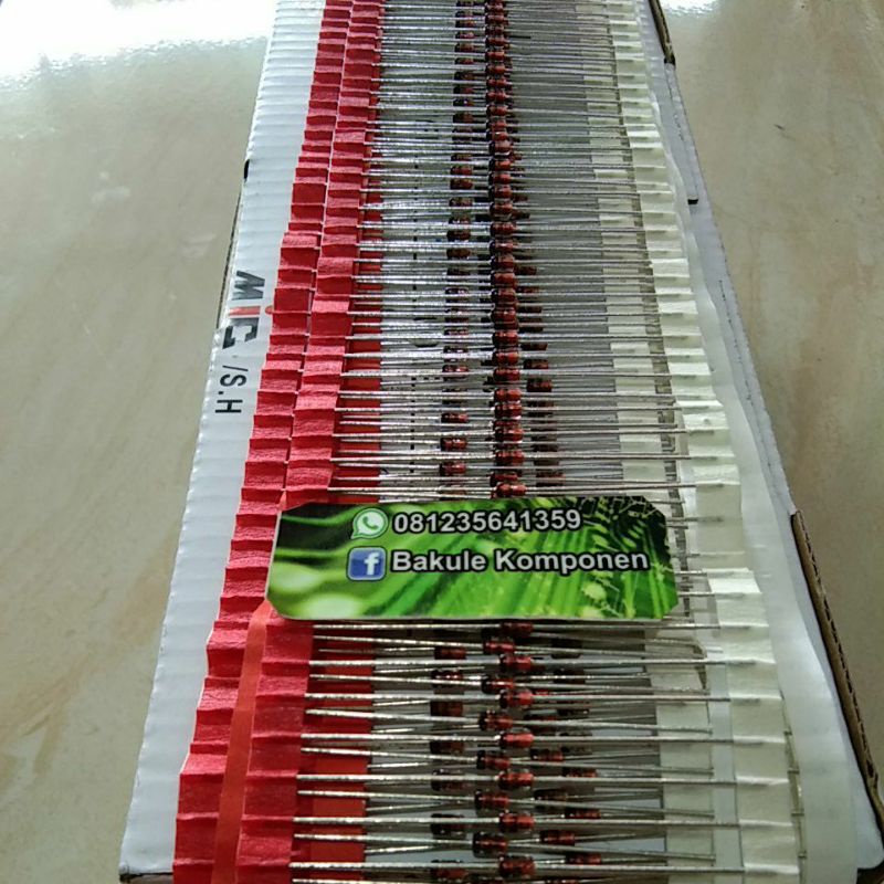 100pcs Dioda Zener 15v renteng original mic