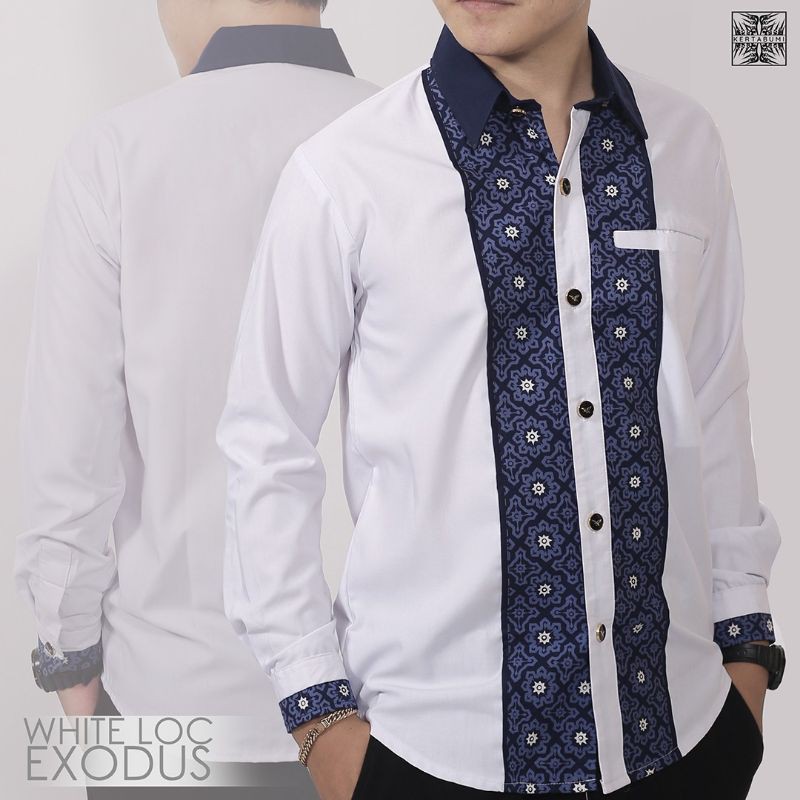 BATIK KERTABUMI JOGJA - WHITE LOC EXODUS
