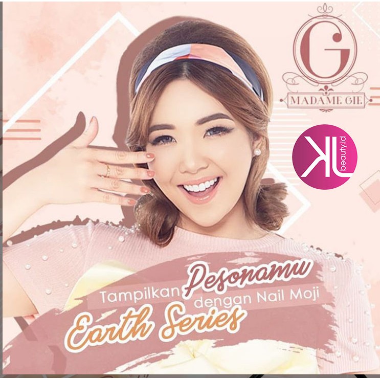 PROMO HABISIN STOK Madame Gie Nail Moji  (Earth Series)