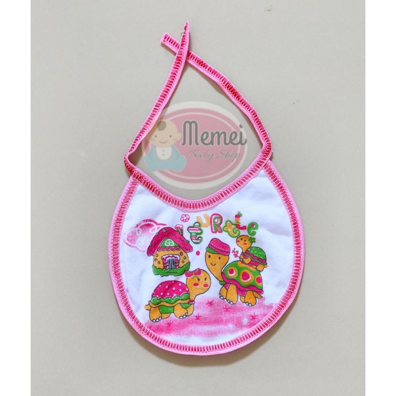 1 LUSIN (12 pcs) Celemek bayi halus lembut TERMURAH