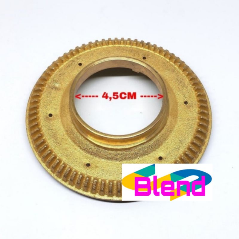Burner JUMBO LAMA - Tungku Kuningan Kompor Model Rinnai Turbo Lama