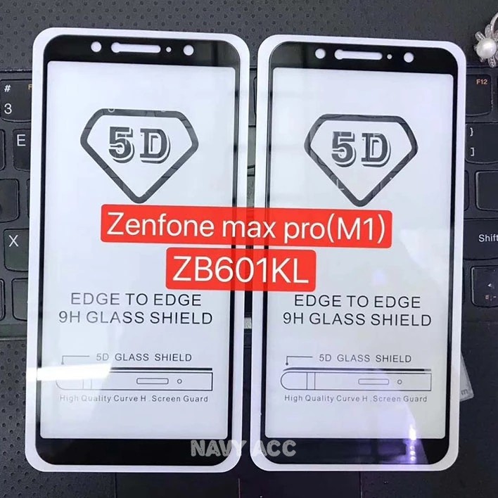 Tempered Glass Full Cover 5D Zenfone Max Pro M1