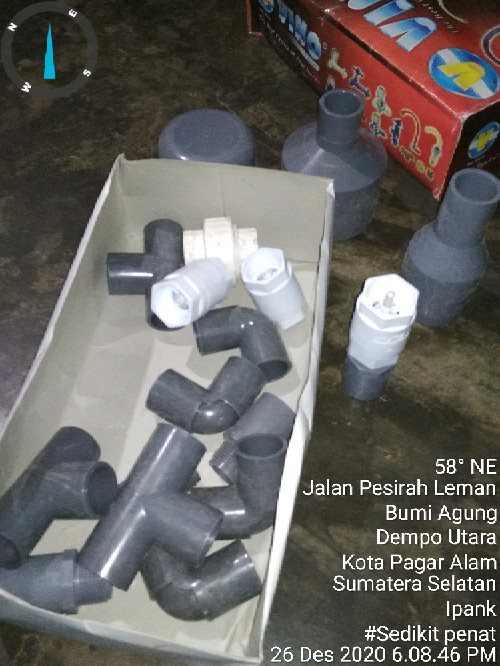 Dop Pipa 3 Inch Rucika Dop Polos Tutup Pipa Pvc Paralon 3 Inchi