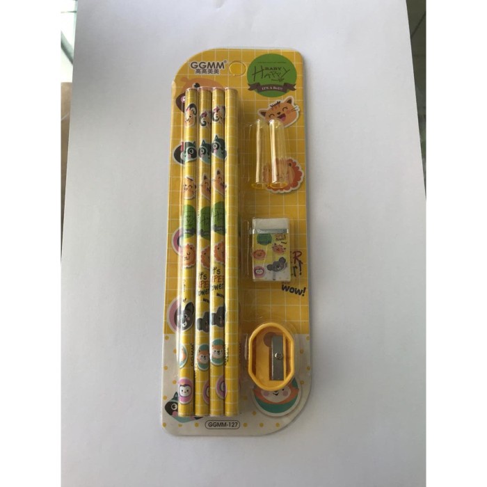 

Dijual Paket Alat Tulis Tk (8 Pensil + Penutup Pensil + Penghapus + Serutan) Hemat