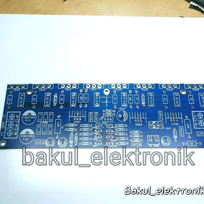 PCB POWER CLASS AB FULL SIMETRIS 4set final