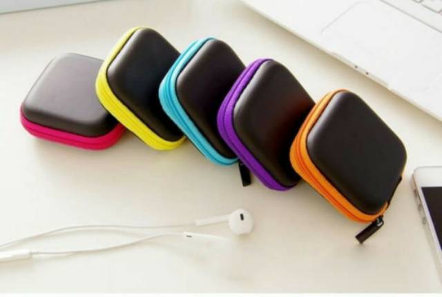 BAG ORGANIZER CHARGER HP EARPHONE CASE TEMPAT EARPHONE