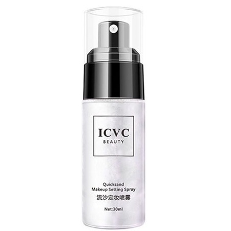 [NEW] ICVC Spray Make Up Tahan Lama dan Glowing  Makeup Setting Spray Gliter Import Bottle / Face Mist Setting