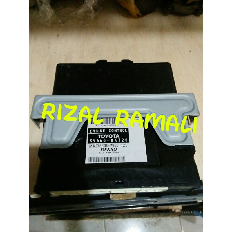 ecu innova hilux fortuner bensin kode ok320-0k320