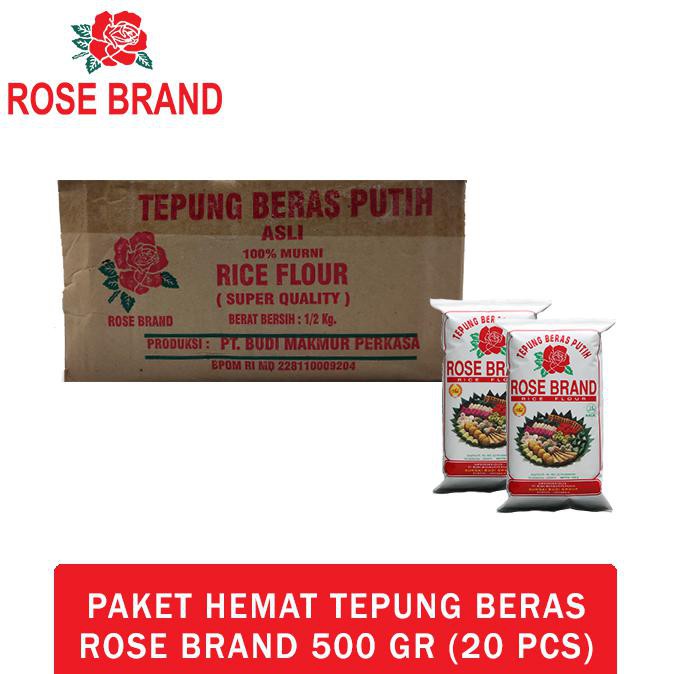

Tepung Ketan Rose brand 20 x 500g dus / Tepung Ketan Putih Rosebrand
