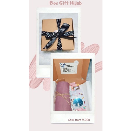 

GIFT BOX /gift hijab /hampers wisuda / hampers ulang tahun