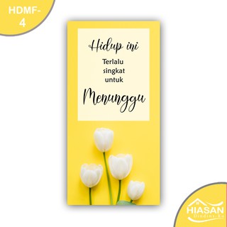 Hiasan Dinding Dekorasi Rumah Poster Bunga Motivasi Hiasan Dinding Dekorasi Rumah Poster Bunga Motivasi