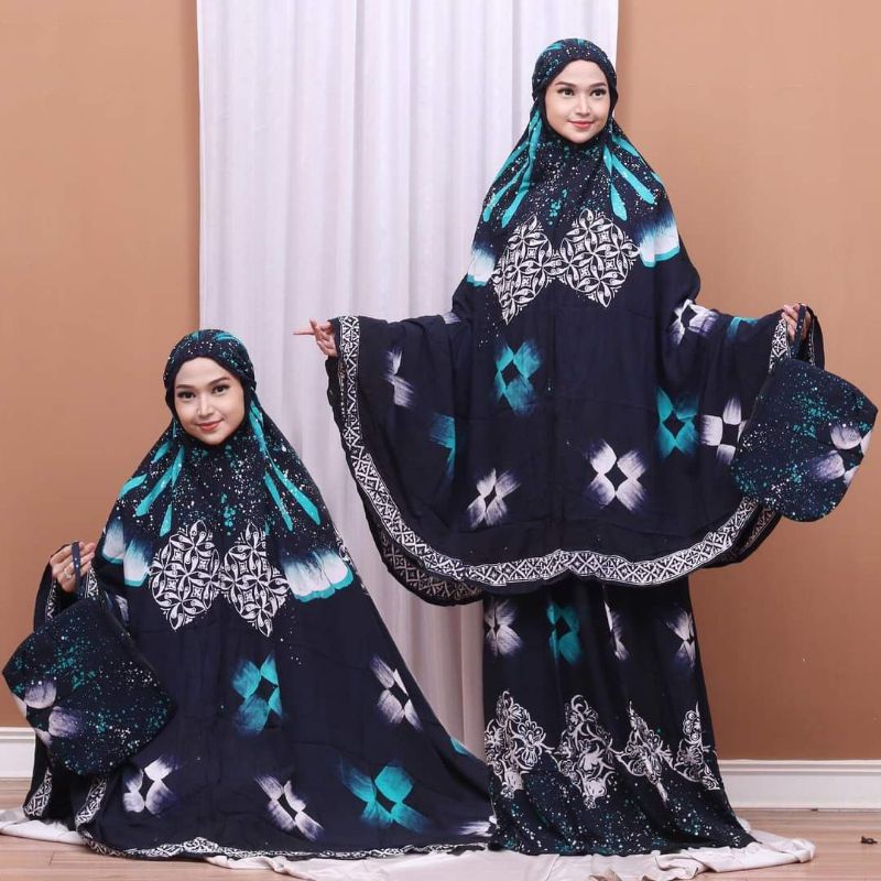 Mukena Batik Bahan Halus Adem Mukena Dewasa