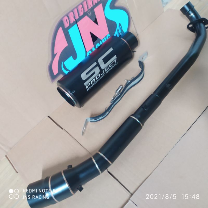 KNALPOT SC PROJECT JUPITER Z 1 VEGA R ZR REVO 110 FIT ABSOLUD SHOGUN R PRIMA SHEMES GRENDS BLADE