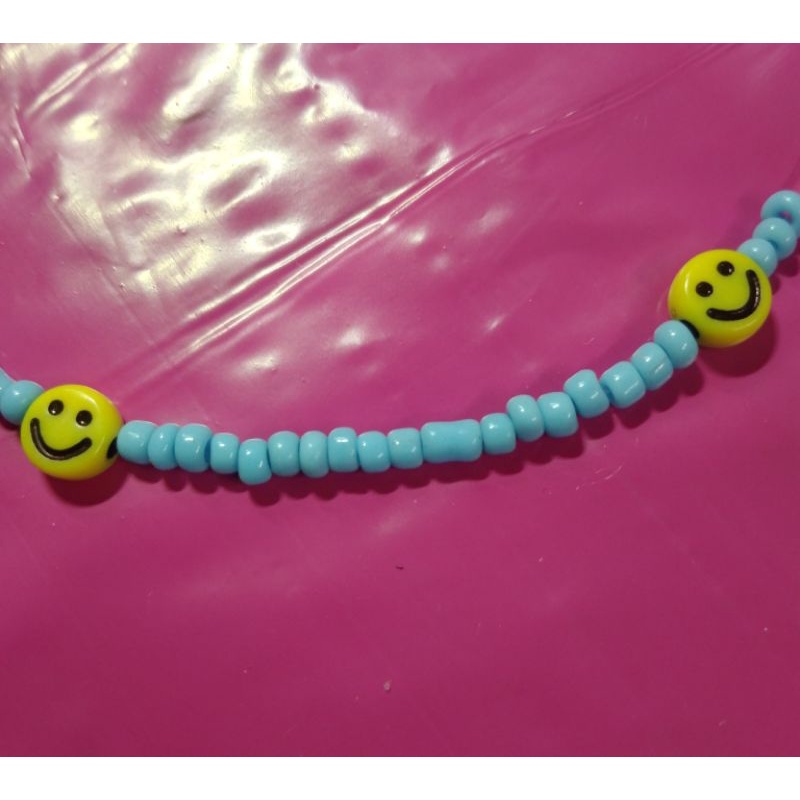 smile Beads necklace/ kalung manik smile