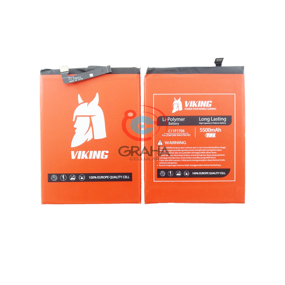 BATERAI / BATTERY / BATRE ASUS ZENFONE MAX PRO M1 /ZB602KL / ZB601KL VIKING DOUBLE POWER