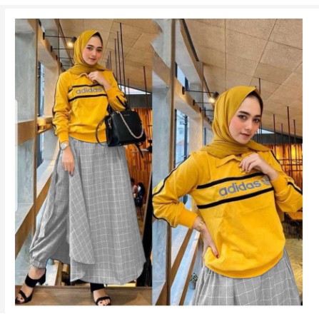 Baju Setelan Tile Wanita Dewasa Kekinian Terbaru St Jocelyn Bhn Moscrepe Pesta Lebaran 2021