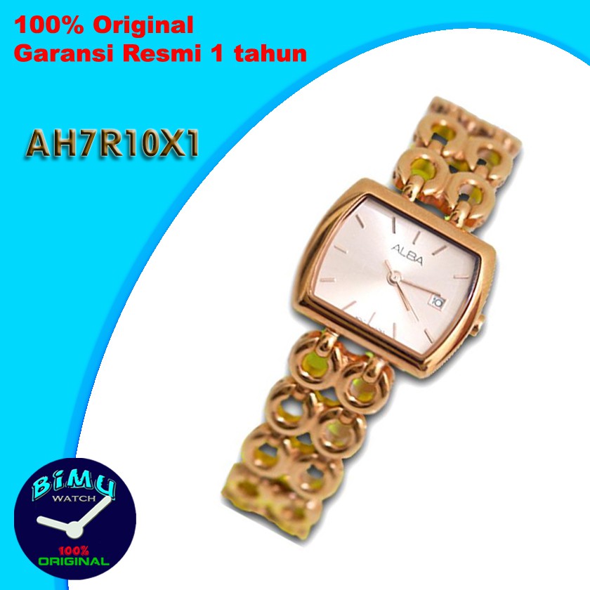 Alba Ladies AH7R10X1 Rose Gold Dial / Jam Tangan Wanita AH7R10