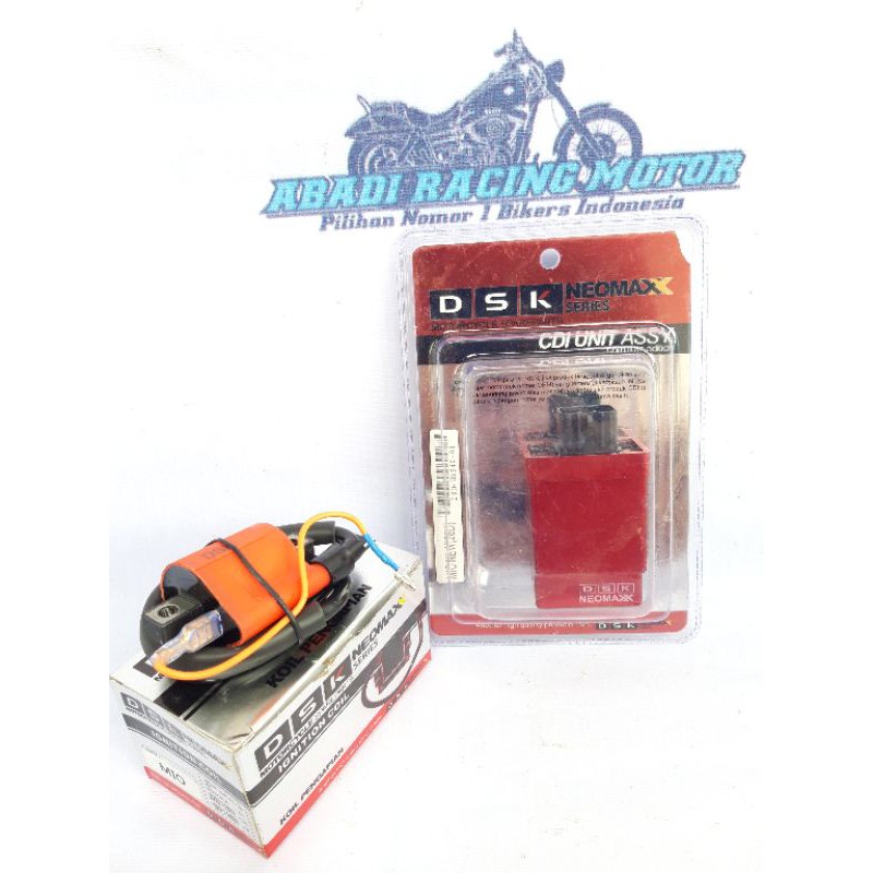 Cdi Racing Mio New Mio Sporty dan Koil Coil Racing Dsk Neomax Limited Tenaga Naik 20%