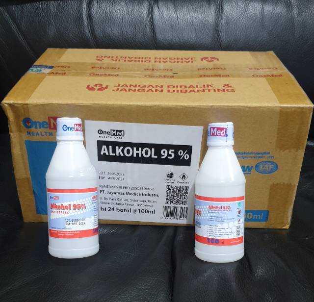 ALKOHOL 95% MERK ONEMED 100 ml