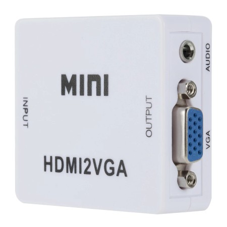 Converter HDMI To VGA Mini Adapter HDMI2VGA HD 1080P