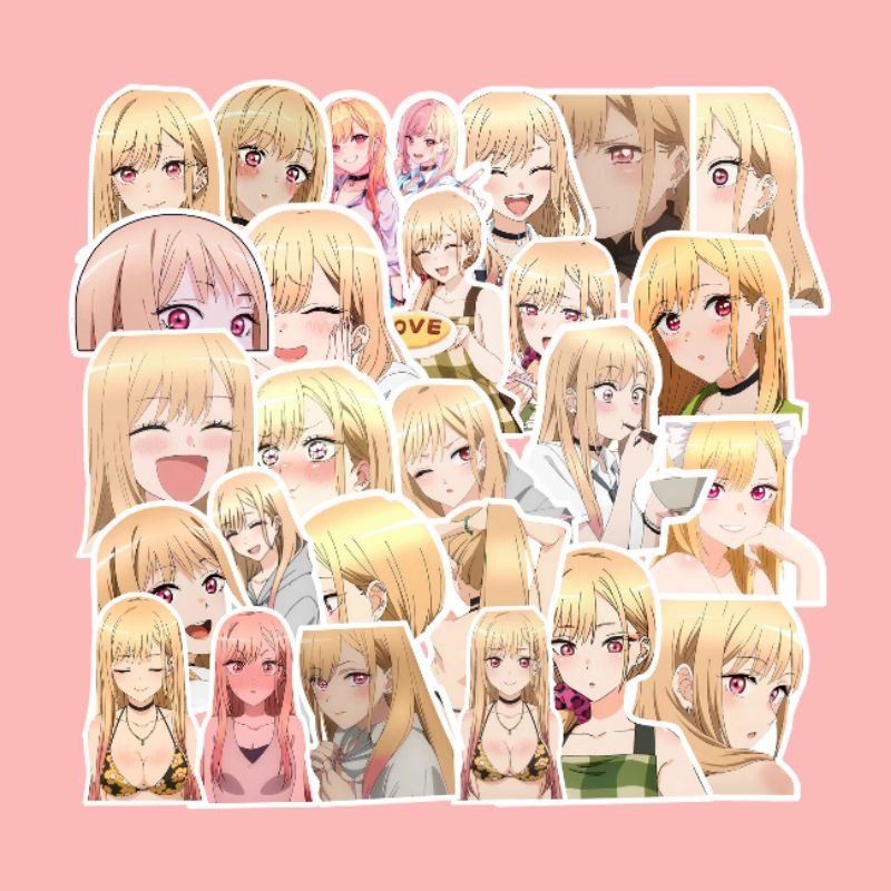 

STICKER MARIN KITAGAWA 9PCS [WATERPROOF]