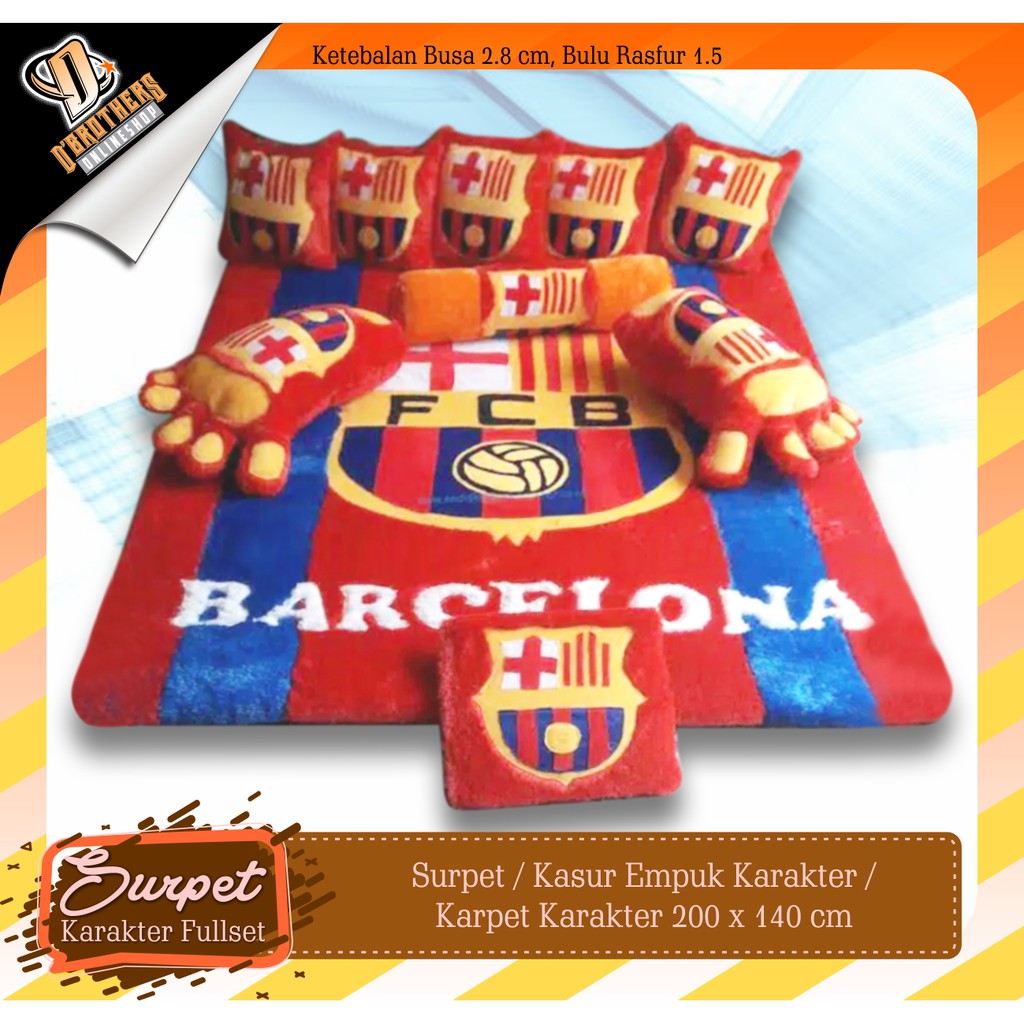 Surpet (Kasur Karpet) Karakter Fullset