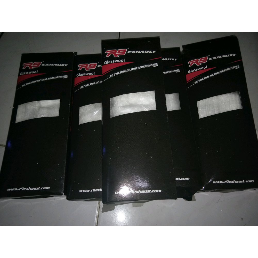 glasswool exhaust wrap knalpot motor glass wool r9
