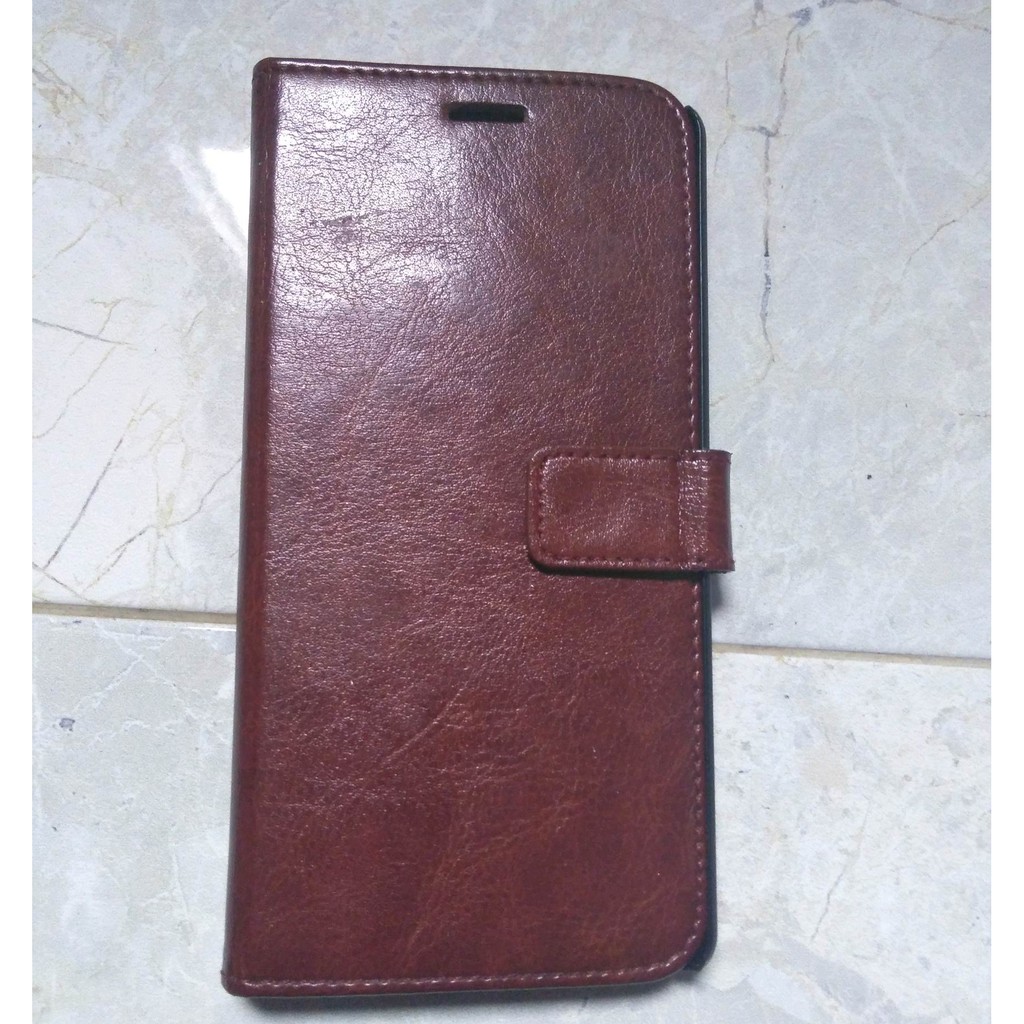 Leather wallet ZTE Blade A711