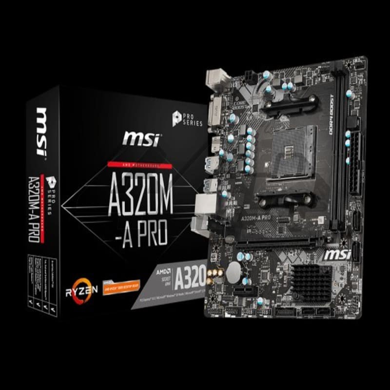 Motherboard AMD MSI A320M-A PRO AM4 A320 DDR4