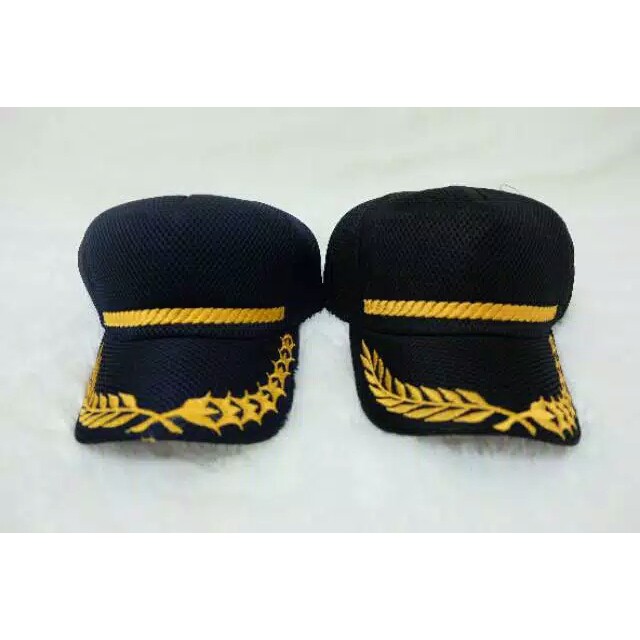 TOPI KOPRI - TOPI PNS - KOPRI PADI KAPAS DOUBLEMASH