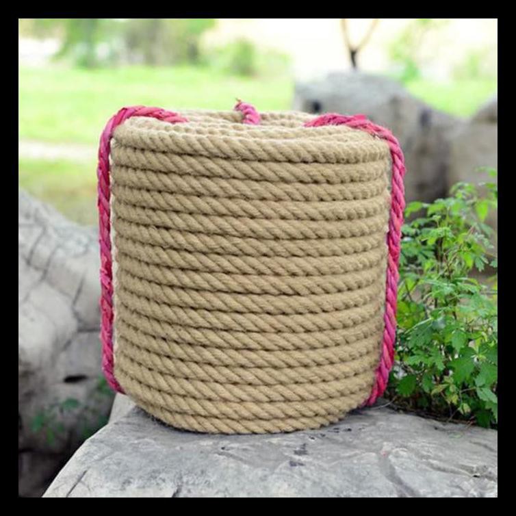 

Tali Tambang Goni 10Mm Vintage Hemp Manila Tarik Rami Natural Rope Terjamin