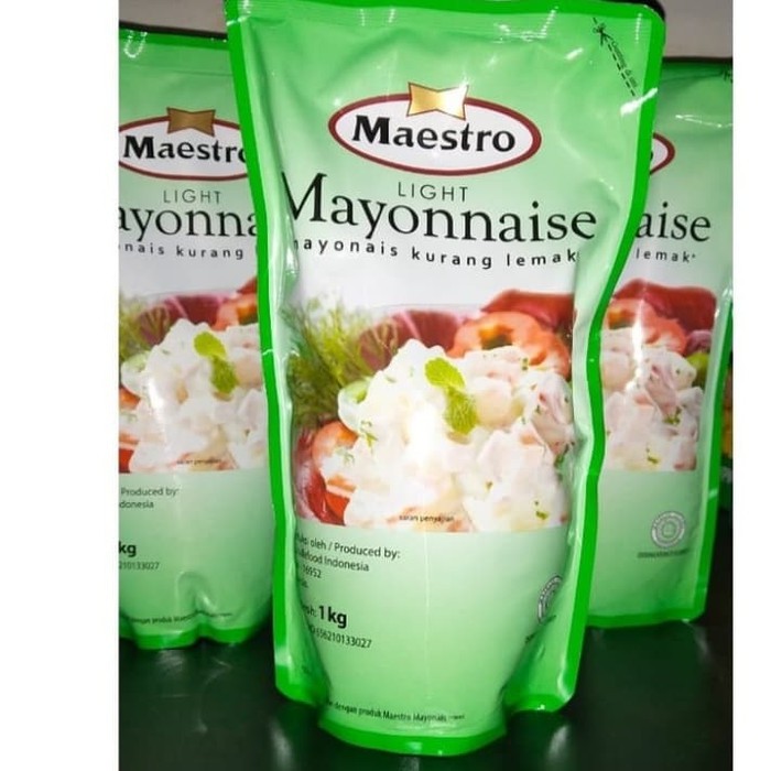 

MAYONES MAESTRO MAYONAISE MAESTRO LIGHT RENDAH LEMAK 1KG