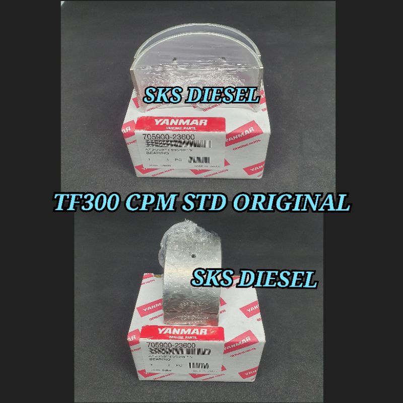 TF300 TF-300 TF 300 CPM Conrod Bearing Metal Jalan Raun Mesin Diesel Yanmar Size Standart Original